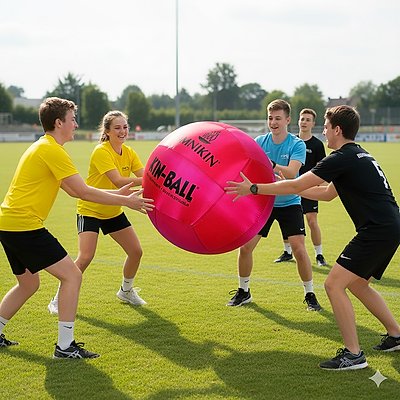 Thumbnail - Omnikin Kin Ball "Outdoor", Rot, 84 cm