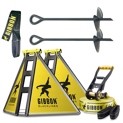 Gibbon Slackline-Set Independence Kit Classic