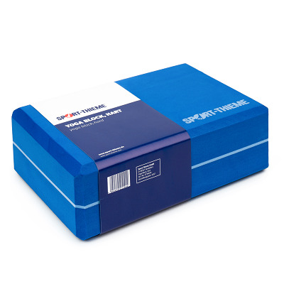 Thumbnail - Sport-Thieme Yoga-Block, Hart, Blau
