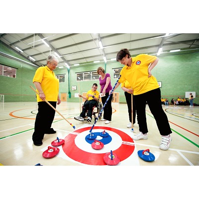 Thumbnail - New Age Kurling Curling-Set inkl. Zielteppich