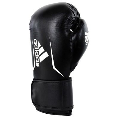 Thumbnail - Adidas Boxhandschuhe "Speed 100", 10 oz., Schwarz-Weiß