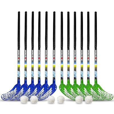 Sport-Thieme Floorball-Set FLOW II, Schaftlänge 87 cm