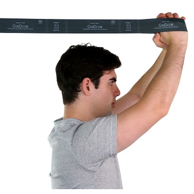 Thumbnail - CanDo Fitnessband "Multi-Grip Exerciser Rolle", Silber, Ultra stark