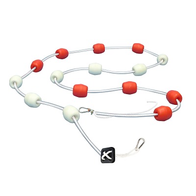 Sport-Thieme Schwimmleine Easy Fix, 50 m, Hostalen-Schwimmer: Alle 25 cm