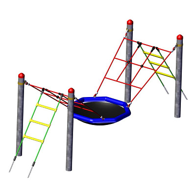 Huck Seiltechnik Seilspielgerät 
