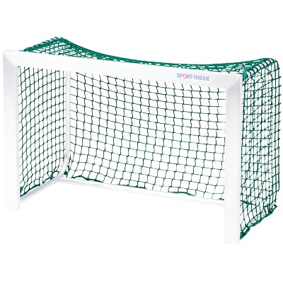 Fußballtornetz für Mini-Fußballtor, MW 4,5 cm, Grün, Für Tor 1,20x0,80 m, Tortiefe 0,70 m