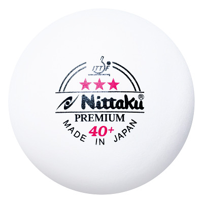 Nittaku Tischtennisball "Premium 40+", 120er Set