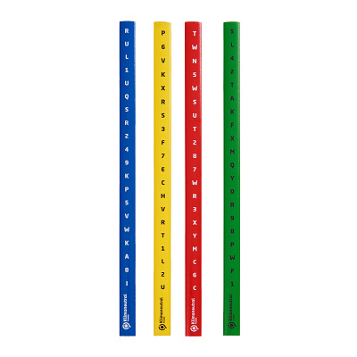 Thumbnail - Artzt Neuro Trainingstool "Vision Stick Set",  Blau, Gelb, Rot, Grün