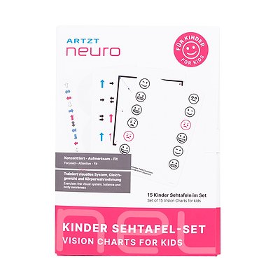 Artzt Neuro Trainingstool-Set "Sehtafeln-Komplett"