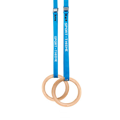 Thumbnail - Sport-Thieme Turnringe-Set "Indoor", Blau, Kinder