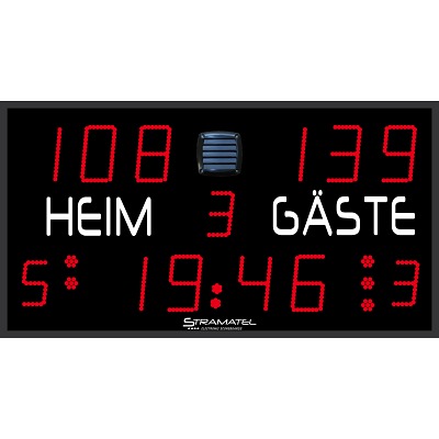 Stramatel Anzeigetafel "452 XME 3000", Funkbetrieb
