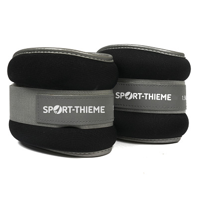 Sport-Thieme Gewichtsmanschetten "Premium", 1,5 kg, Schwarz
