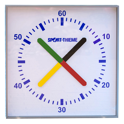 Sport-Thieme Schwimmbad-Trainingsuhr "Prima Super", 67x67 cm, Wandmodell