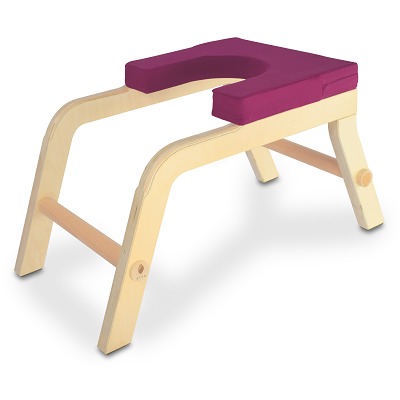 Siya Yoga Kopfstandhocker, Beere, Freistehend