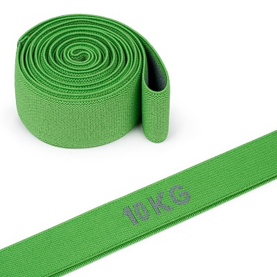 Sport-Thieme Elastikband "Ring", 10 kg, Grün-Grau