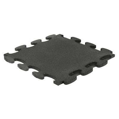 Gum-Tech Sportboden Puzzle 3D Gymallrounder, Mittelstück, 30 mm