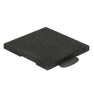 Gum-Tech Sportboden "Puzzle 3D Gymallrounder", Eckstück gerade, 30 mm