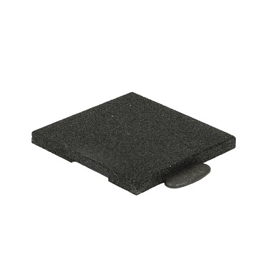Gum-Tech Sportboden "Puzzle 3D Gymallrounder", Eckstück gerade, 22 mm