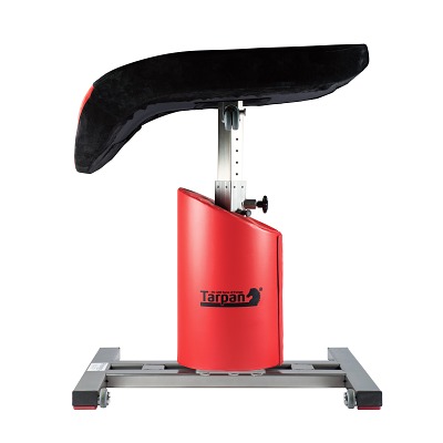 PE-Redskaber Sprungtisch "Tarpan", Standard-Rollvorrichtung