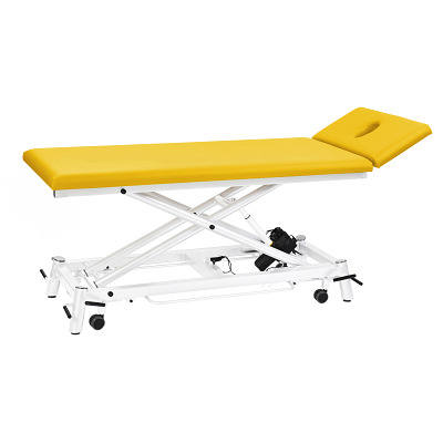 Pader Medi Tech Elektrische Therapieliege "Ecofresh 2.0", 80 cm, Safran, Weiß