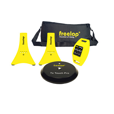 Freelap Zeitmesssystem-Set "Track & Field – Basic", Inkl. Freelap Transmitter "Tx Touch Pro"