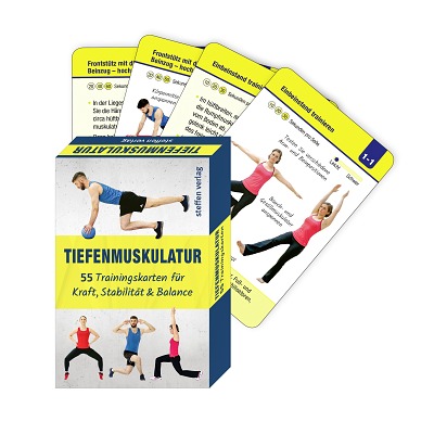 Steffen Verlag Trainingskarten, Tiefenmuskulatur