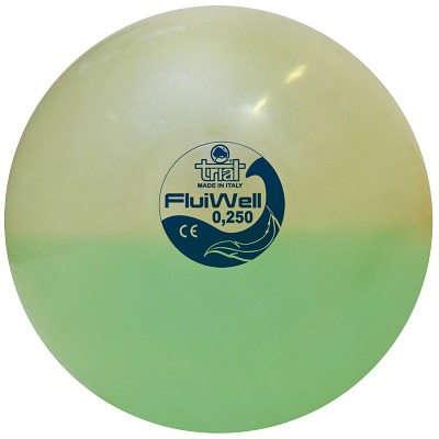 Trial Medizinball Fluiwell, 0,25 kg, ø 9 cm