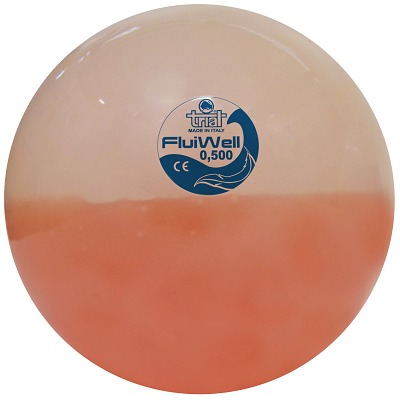 Trial Medizinball Fluiwell, 0,5 kg, ø 11,6 cm