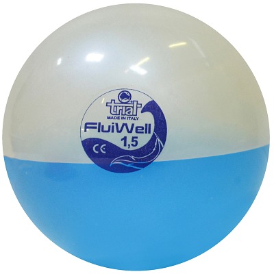 Trial Medizinball Fluiwell, 1,5 kg, ø 17,5 cm