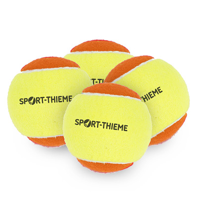Sport-Thieme Methodik-Tennisbälle "Soft Jump", 4er Set