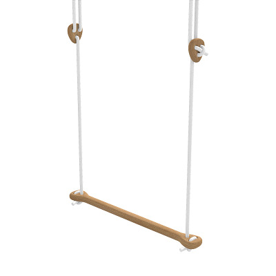 Lillagunga Trapezstange "Bones", Weiß