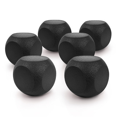 Sport-Thieme Turnwürfel-Set "Cuby", Schwarz