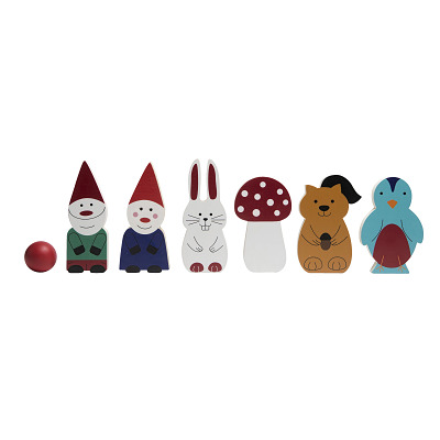Buiten Speel Bowlingspiel Forest Friends