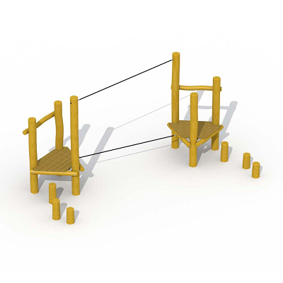 Eco-Play Balancierpfad "Seile"
