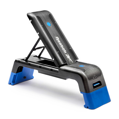 Reebok Aerobic-Stepper "Deck 2.0", Schwarz-Blau