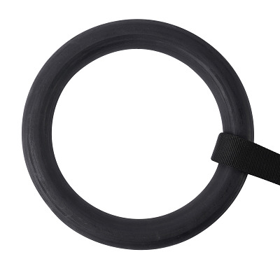 Thumbnail - Sport-Thieme Turnringe-Set "Black Wood", 28 mm