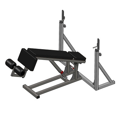 Thumbnail - Sport-Thieme Schrägbank "SQ", negativ