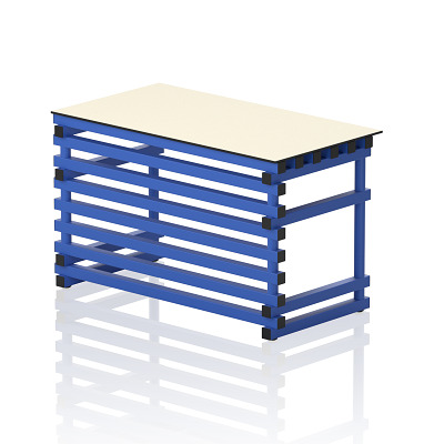 Sport-Thieme Schwimmbad-Schreibtisch by Vendiplas, Blau