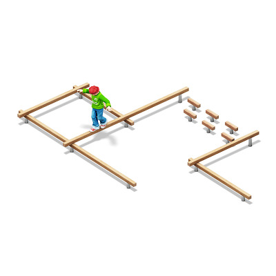 Playparc Balancieranlage 