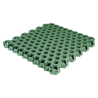 Gum-Tech Rasengitter "Hexagon", Grün, 6,5 cm