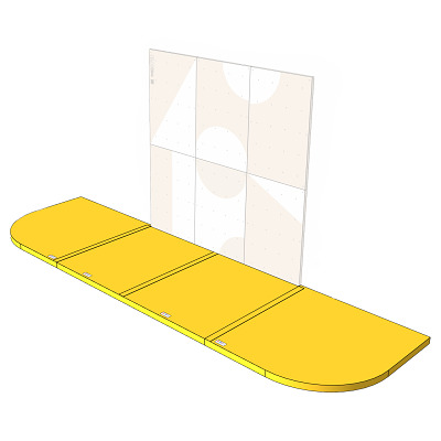 Blockids Kletter- und Bouldermatte "School", Kletterwand Indoor 6