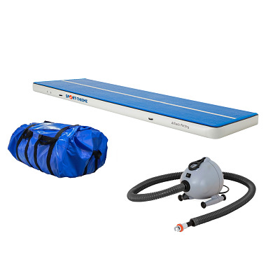 Sport-Thieme AirTrack-Set "School 20" by AirTrack Factory, 4x2x0,2 m, Inkl. Handgebläse