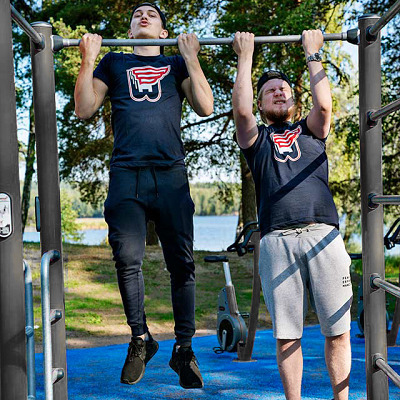 Thumbnail - Kompan Outdoor-Fitness-Station "Pro 2"