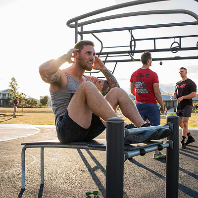 Thumbnail - Kompan Outdoor-Fitness-Station "Pro 2"