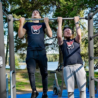 Kompan Outdoor-Fitness-Station 