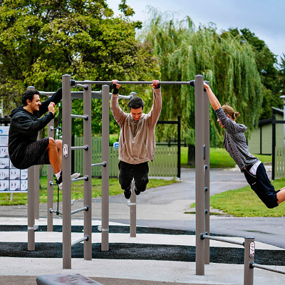 Thumbnail - Kompan Outdoor-Fitness-Station "Pro 3"