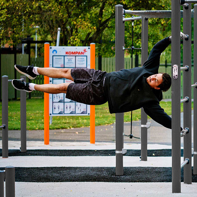 Thumbnail - Kompan Outdoor-Fitness-Station "Pro 4"