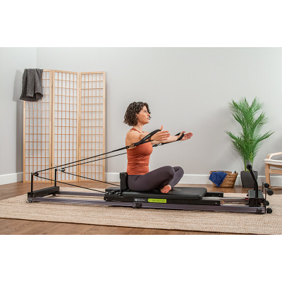 Thumbnail - Balanced Body Pilates-Reformer "Metro IQ", Library (vertikale Lagerung)