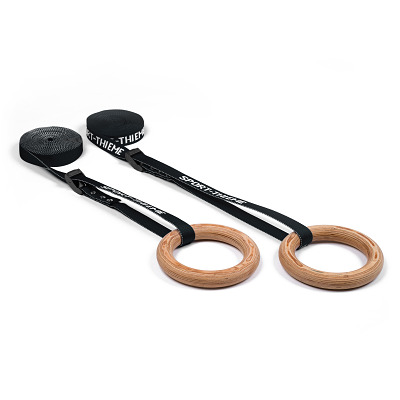 Thumbnail - Sport-Thieme Turnringe-Set "Indoor", Schwarz, Kinder