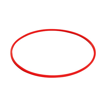 Thumbnail - Sport-Thieme Dance-Hoop, Orange, 160 g